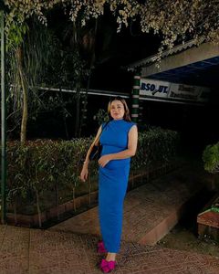 Blue Bodycon Dress