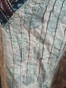 Light Brown Printed Kurta