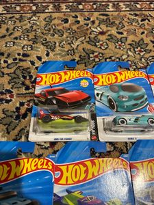 Hot Wheels Collection of 7 Diecast Cars