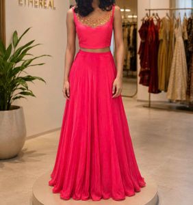 Vibrant Pink Lehenga Choli Set