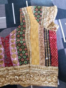Embroidered Patchwork Blouse