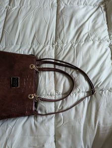 DA MILANO PAROLO Brown Shoulder Bag
