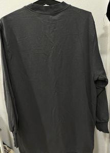 Dark Grey Long Sleeve Sweatshirt