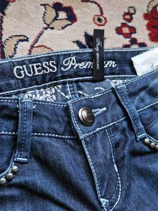 Guess Embellished y2k Flared Jeans