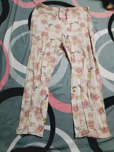 Floral Print Pajama Pants