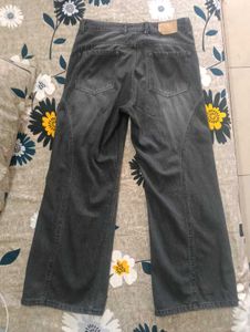 Trendy Wide Leg Jeans