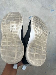 Black Mesh Sneakers