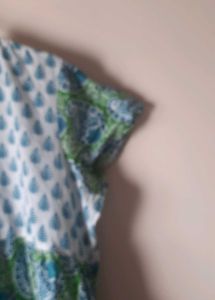 aLL Brand Bohemian Print Flaired Cotton Kurti
