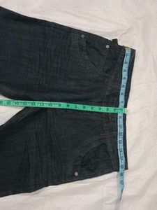Men's Dark Blue Denim Jeans