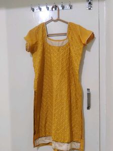 Elegant Yellow Kurta