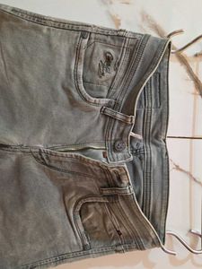 Cantabil Gray Denim Jeans