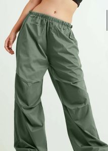 burger bae parachute pants
