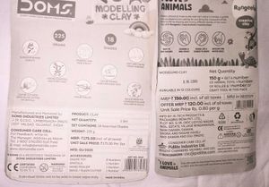 Doms &amp; Rangeela Modelling Clay Set