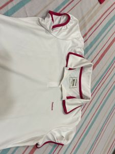Reebok White Polo Shirt Size XL