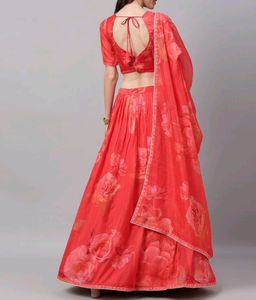 Lehenga &amp; Blouse With Dupatta