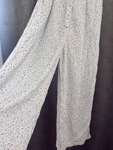 Blue Floral Jumpsuit