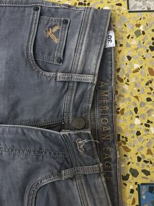 Men's Grey Slim Fit Jeans