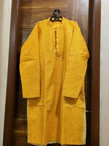 Men's Yellow Kurta