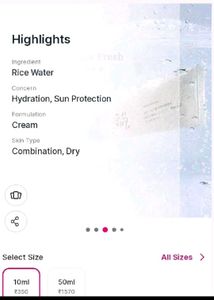 trial pack joseon sunscreen SPF 50 new seal