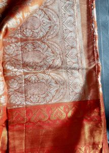 Kanjeevaram Style Silk Saree With Blouse