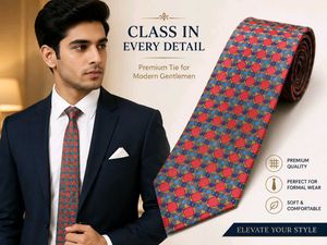 Men's Premium Patterned Tie