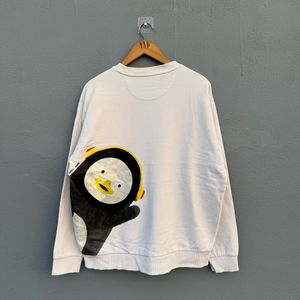 White 'gp' Sweatshirt