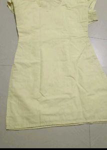 Beautiful Yellow Embroidered Kurta Set
