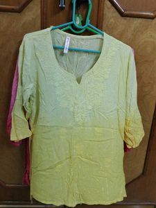 Combo Chikankari Ombre Tunics