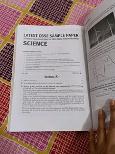 ( New without tag )science sample paper, class10th