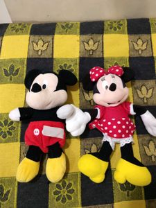 Mickey &amp; Minnie Mouse Plush Toys