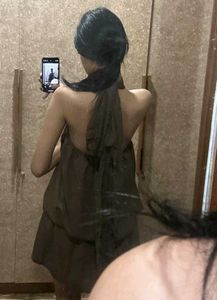 Chic Halter Neck Mini Dress