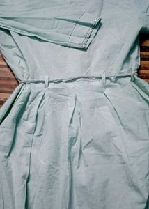 Embroidered Teal Kurta
