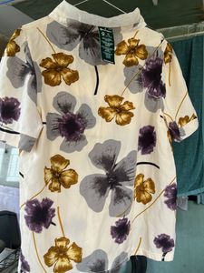 Chic Floral Print Blouse