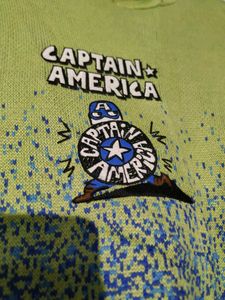 🦸‍♂️ Marvel Captain America Knit Hoodie (9-10Y) ✨