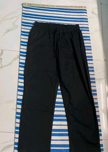Comfortable Black Wide-Leg lower