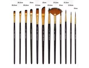 NEW PACKED 12 Paintbrush