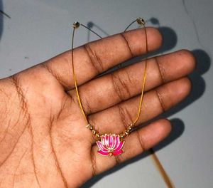 Lotus Pendant Necklace