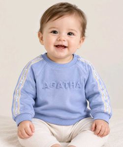 Cute Agatha Blue Sweatshirt