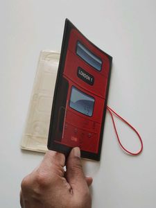 London Bus Shaped Passport Cover