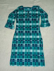 Cozy Plaid Print Night Suit Set