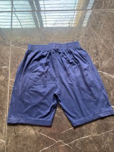 Men's Blue Athletic Shorts