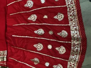 Red Embroidered Lehenga Choli