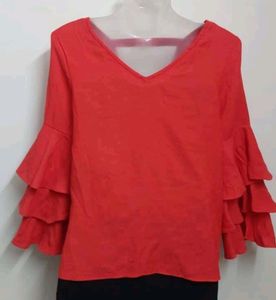 Imported New Unique Red Top🎀