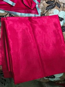 Embroidered Red Kurta