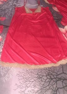 beautiful red nighty 😴