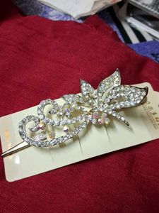 Sparkling Butterfly Hair Pin