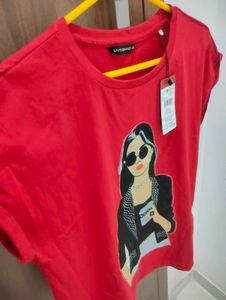 Red Graphic T-Shirt