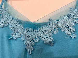 Turquoise Lace Cami Top