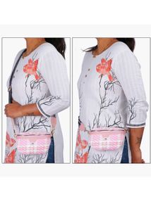 Pink Plaid Tweed Fanny Pack