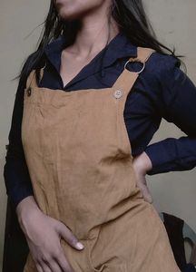 Bumper off🔥SASSAFRAS✨CORDUROY PINAFORE  CUTE 🎀